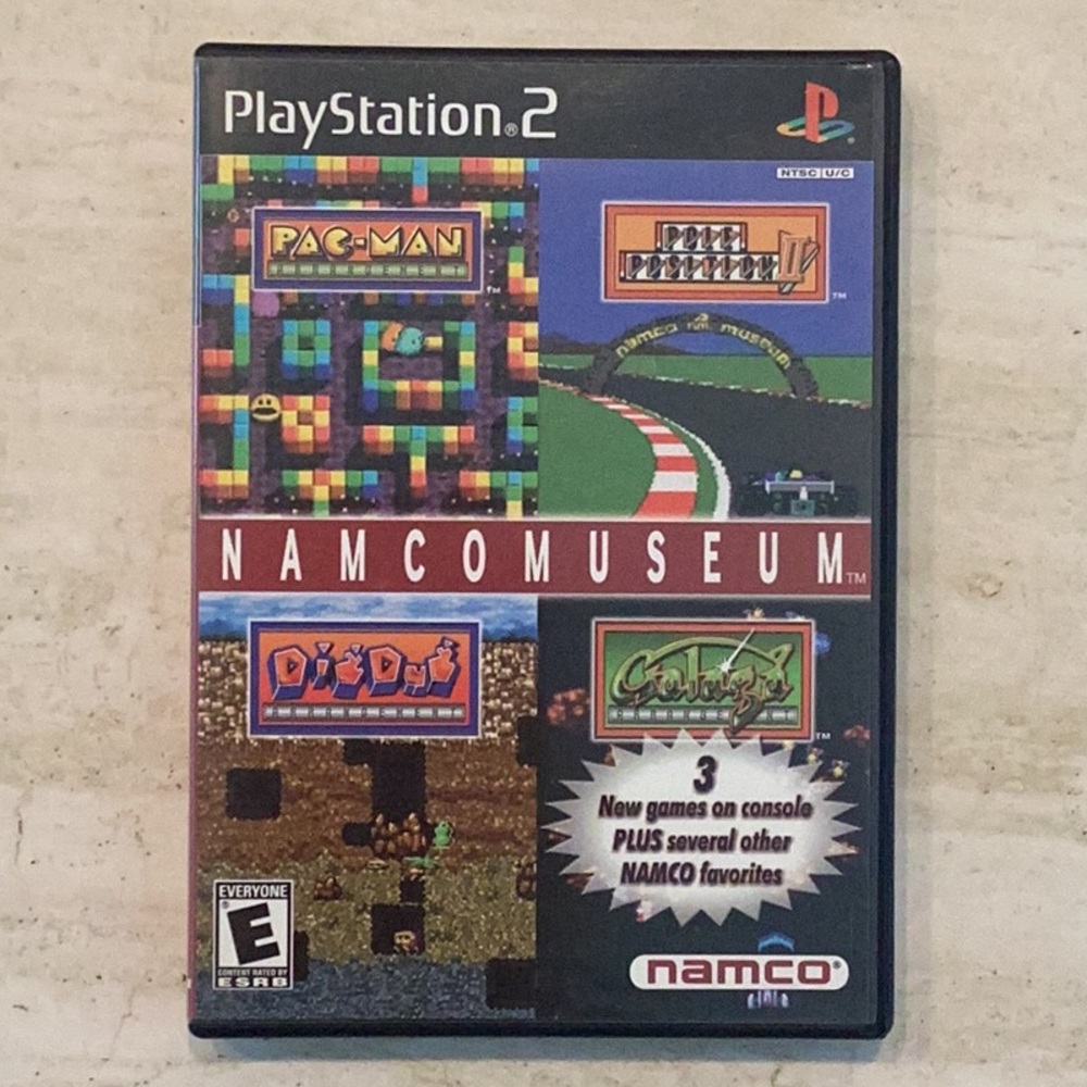 Namco Museum PlayStation 2 Game Complete PS2 CIB